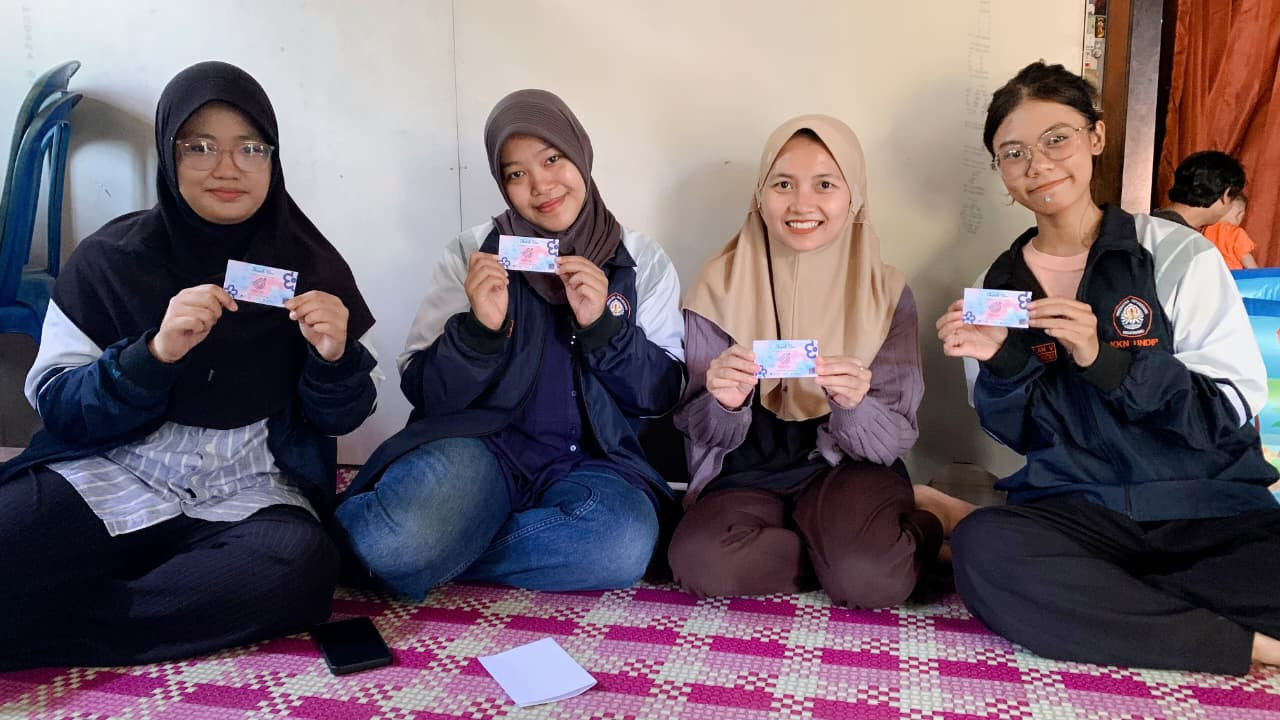 Dokumentasi Bersama Pelaku Usaha Rajut Handmade
